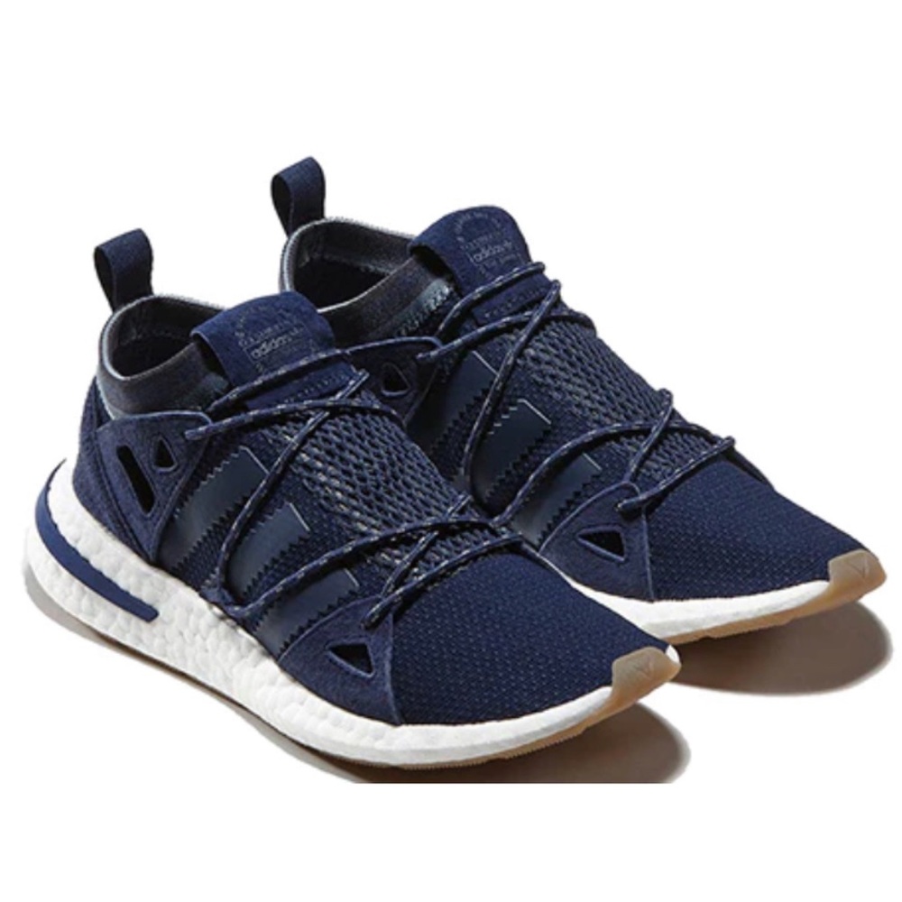 ADIDAS Arkyn W Boost Running Shoes Sneaker Women's Size 7 Blue White Size 8.5